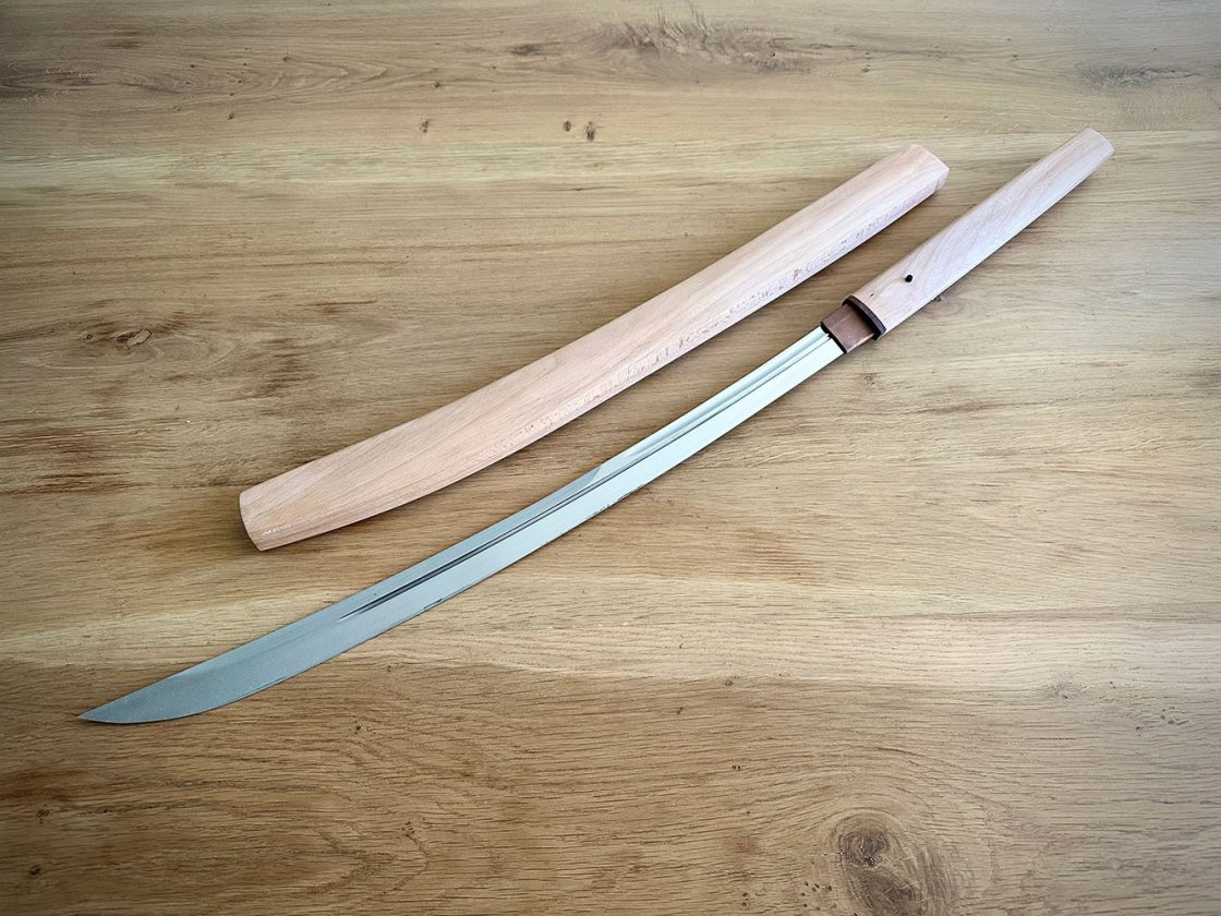 Reproduction Naginata Shirasaya